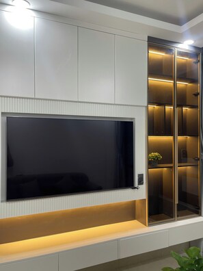 Condo, 2 Bedrooms, Balcony, Beach View | Living area - Sophia Center - Serviced Apartment  (Rach Gia)