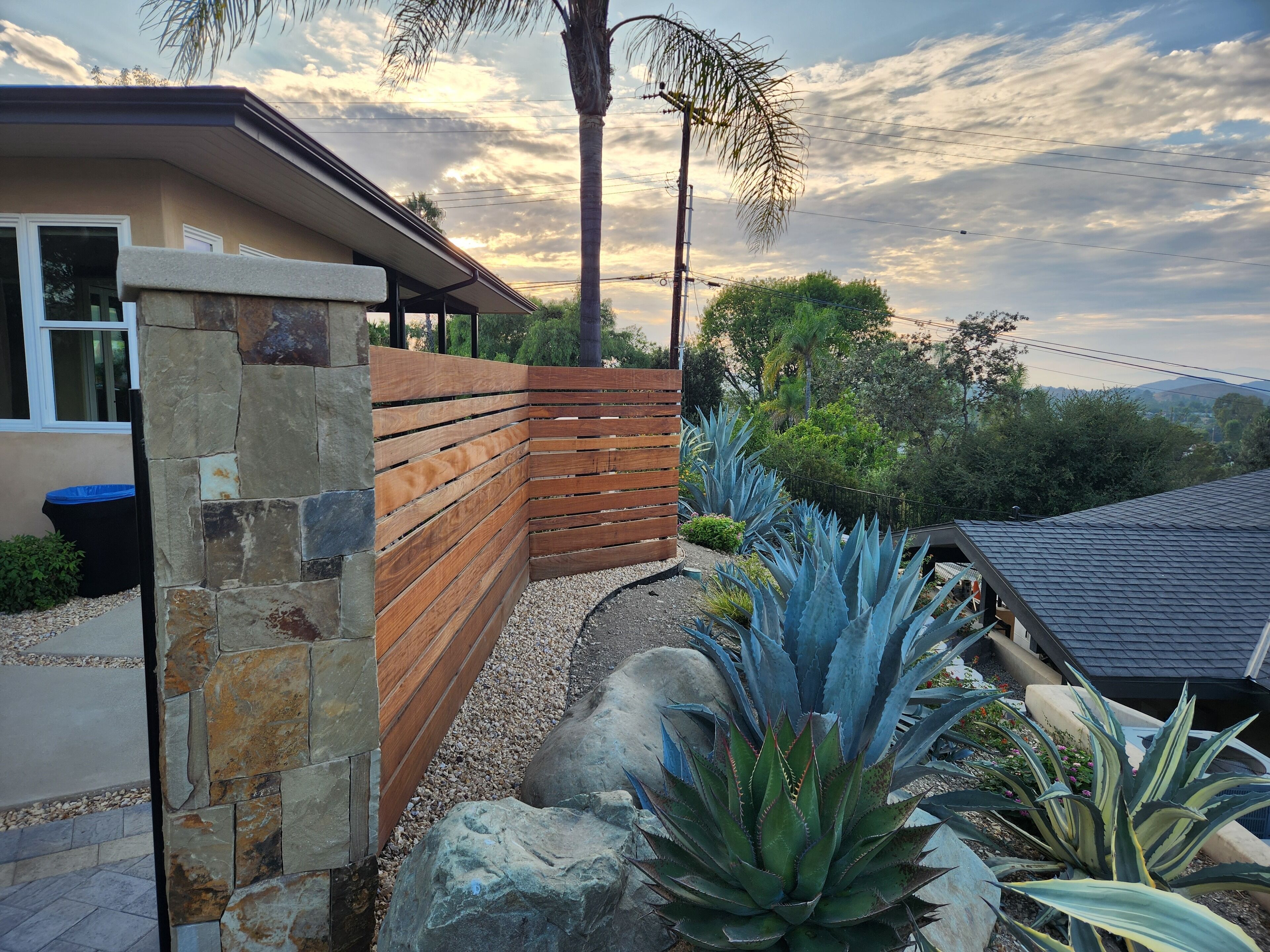 Enceinte de l’hébergement