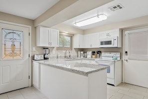 Fridge, microwave, oven, stovetop - Spacious 2BR Condo by Downtown Mesa Free Parking (Mesa)
