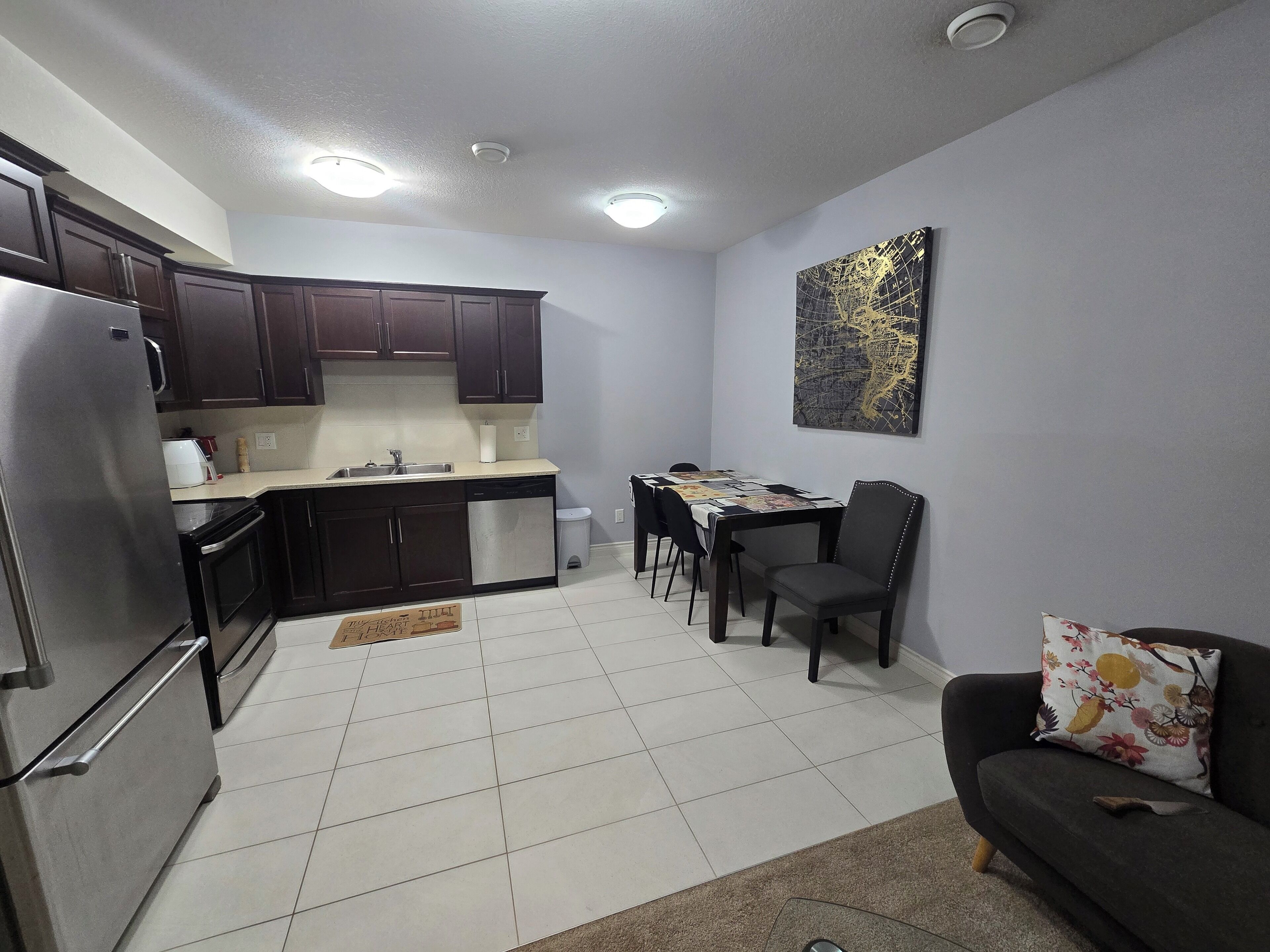 Microwave, dishwasher