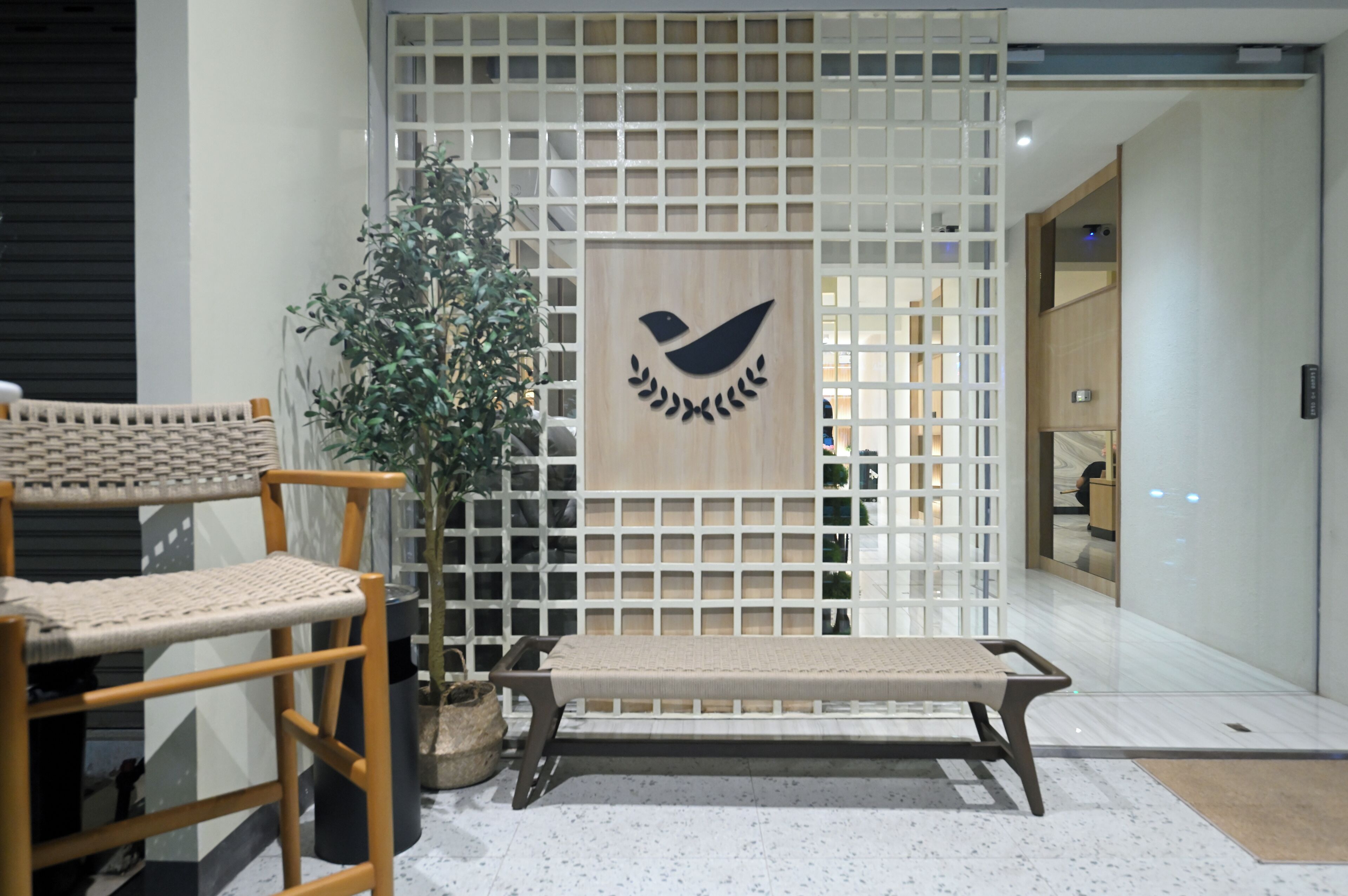 Fassade der Unterkunft