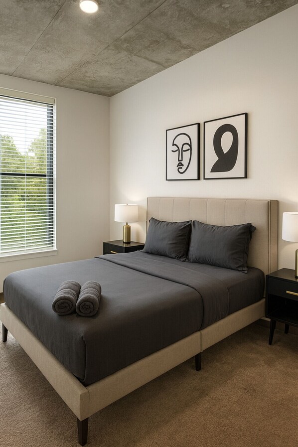 2 Schlafzimmer, Schreibtisch, Bügeleisen/Bügelbrett, WLAN