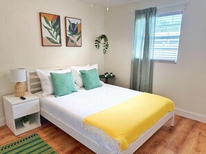 2 habitaciones, tabla de planchar con plancha y wifi gratis 