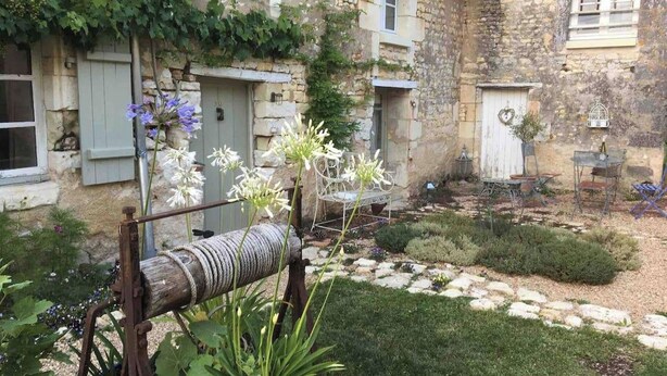Terrace/patio - 3Bedrooms-Sleeps6-WiFi-Fireplace (Ceaux-en-Loudun)