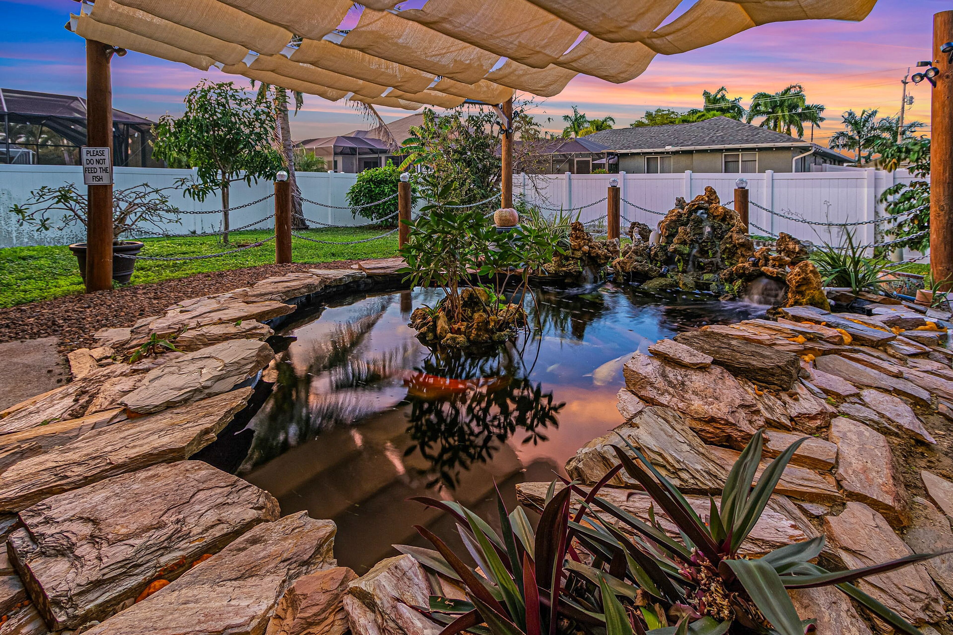 Enceinte de l’hébergement