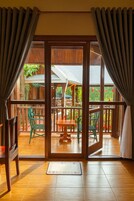 Deluxe Double or Twin Room, Balcony, Garden View | Balcony view