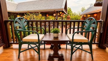 Deluxe Double or Twin Room, Balcony, Garden View | Balcony