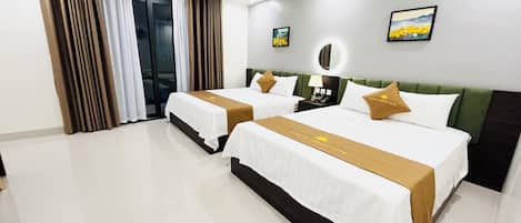 Deluxe Quadruple Room, Balcony, Garden View | Free WiFi