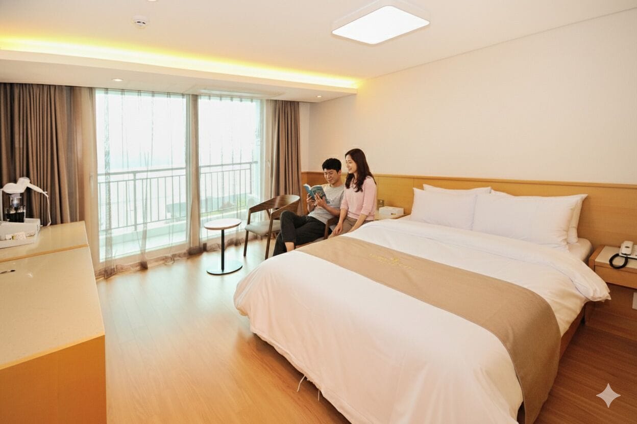 디럭스 더블룸, 발코니 | 책상, 노트북 작업 공간, 무료 WiFi