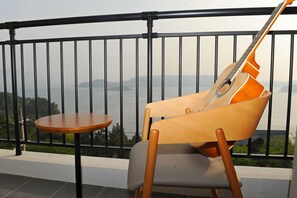 Superior Double or Twin Room, Balcony, Ocean View | Desk, laptop workspace, free WiFi