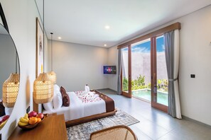 CONNECTING 1-Bedroom Pool Villa | Vista dalla camera