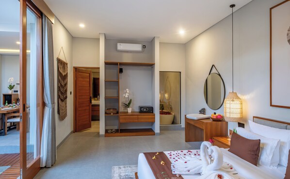 1-Bedroom Pool Villa | In-room safe, desk, laptop workspace, free WiFi