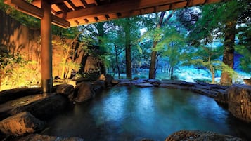 Hair dryer, slippers, towels