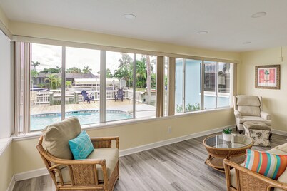 Canal-Front Retreat w/ Boat Dock on Merritt Island