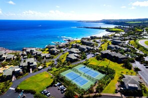 View from room - NEW KBM Resorts Free CAR Kapalua Bay Villas Ocean View 1-bedroom Condo Steps to Beach With Spacious Lanai! Kbv-24g3 (Kapalua)