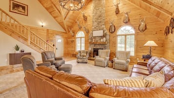 TV, table football, ping pong, books