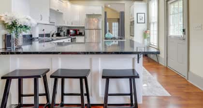 Franklin Home w/ Deck, Creek Views: Walk to Shops