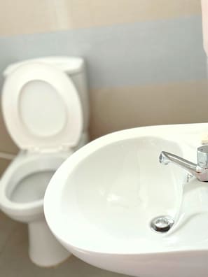 Deluxe Double Room, Private Bathroom | Bathroom | Shower, towels, soap, shampoo