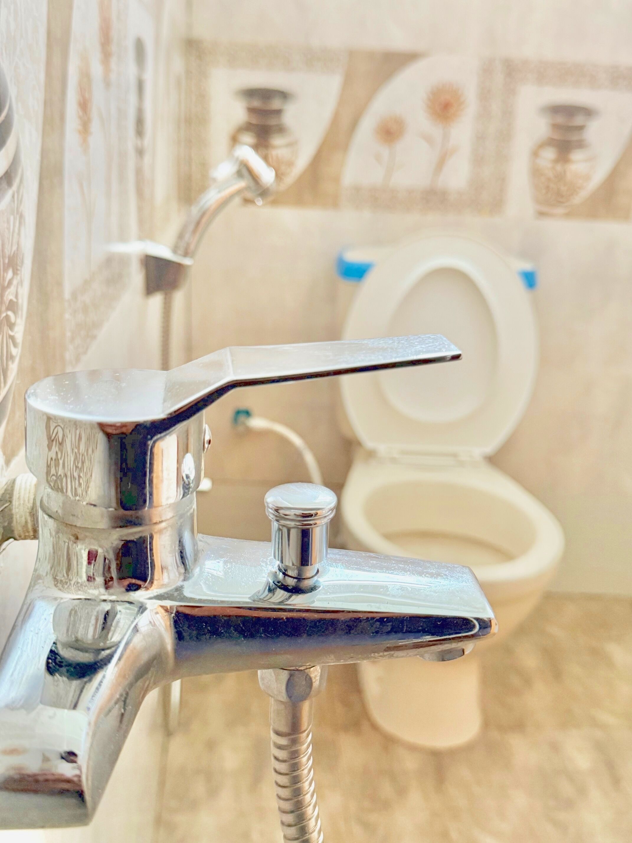 高級雙人房, 私人浴室, 山景 | 浴室 | 淋浴設備、毛巾、肥皂、洗髮精