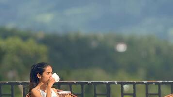 Terrasse sur le toit