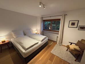 1 habitación y ropa de cama 