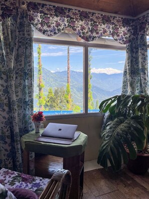 Chambre Quadruple Supérieure, vue montagne | Vue sur les montagnes