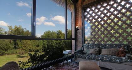 Beautiful private villa for 10 people with private pool, WIFI, sauna and veranda