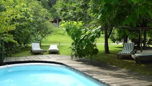 Pool - Chalet Fagarè, Pool, Sauna, Prosecco Hills (Cornuda)