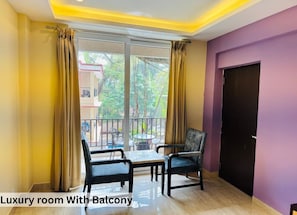 Superior Double Room, Balcony, City View | Desk, laptop workspace, free WiFi