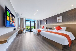 Deluxe Double or Twin Room | Desk, laptop workspace, free WiFi - Yi Jia Hotel (Kunming)