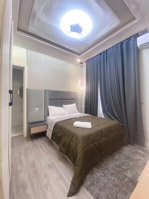 1 Schlafzimmer, Bügeleisen/Bügelbrett, WLAN, Bettwäsche