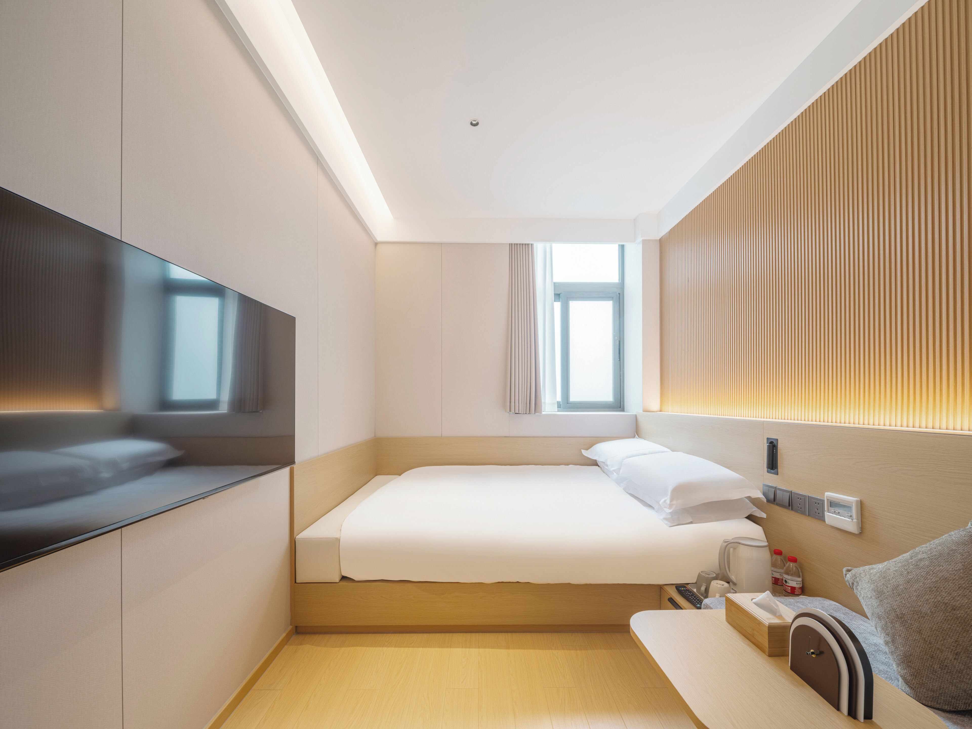 コンフォート ダブルルーム 禁煙 | WiFi (無料)、ベッドシーツ