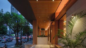 Fachada de la propiedad