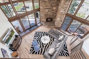 Smart TV, fireplace, offices