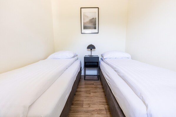 Chalet | 3 Schlafzimmer, individuell eingerichtet, Bettwäsche