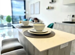 Departamento, 1 habitación | Restaurantes