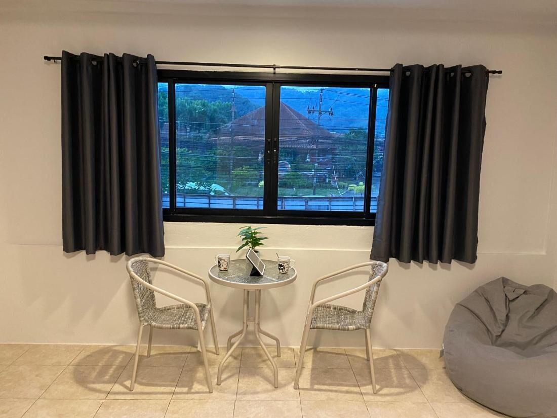 Departamento, 1 habitación, para fumadores | Área de sala de estar