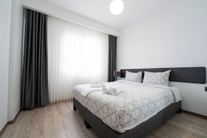 Deluxe Apartment, Balcony | Blackout drapes, soundproofing, iron/ironing board, free WiFi - ARGEUS PRESTİJ (Talas)