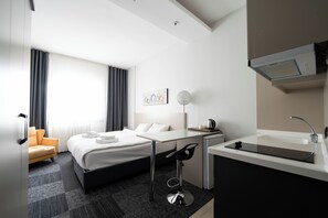 Standard Condo | Blackout drapes, soundproofing, iron/ironing board, free WiFi - ARGEUS PRESTİJ (Talas)