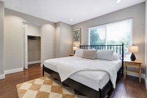 4 bedrooms, iron/ironing board, travel cot, free WiFi