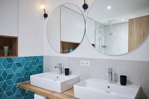 Hair dryer, towels - Completion 2025: Exclusive apartment with 2 bedrooms and private balcony (Sankt Peter-Ording)