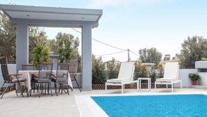 Villa | Pool | Indoor pool, outdoor pool - 2-bedroom Villa With Private Pool in Kalithies (Rhodes)