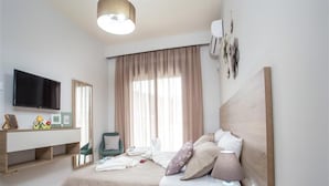 Villa | 2 bedrooms, bed sheets - 2-bedroom Villa With Private Pool in Kalithies (Rhodes)