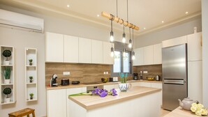 Villa | Private kitchen - 2-bedroom Villa With Private Pool in Kalithies (Rhodes)