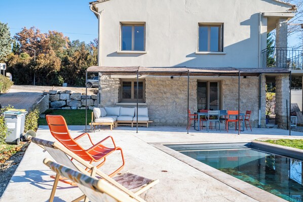 Alberca al aire libre 