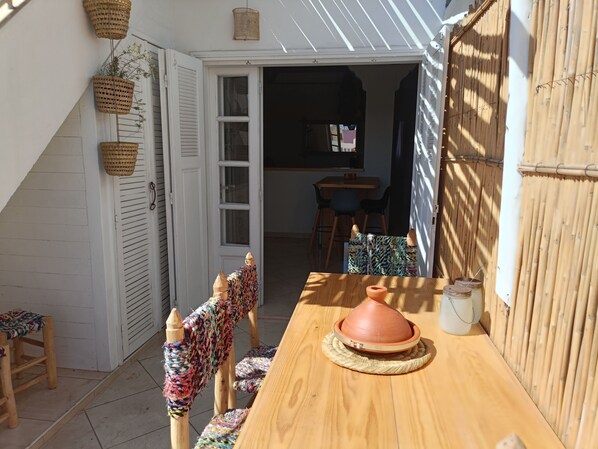 Restauration en plein air