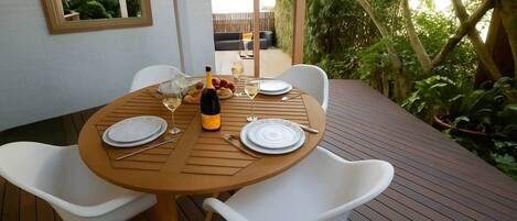 Udendørs spisemuligheder