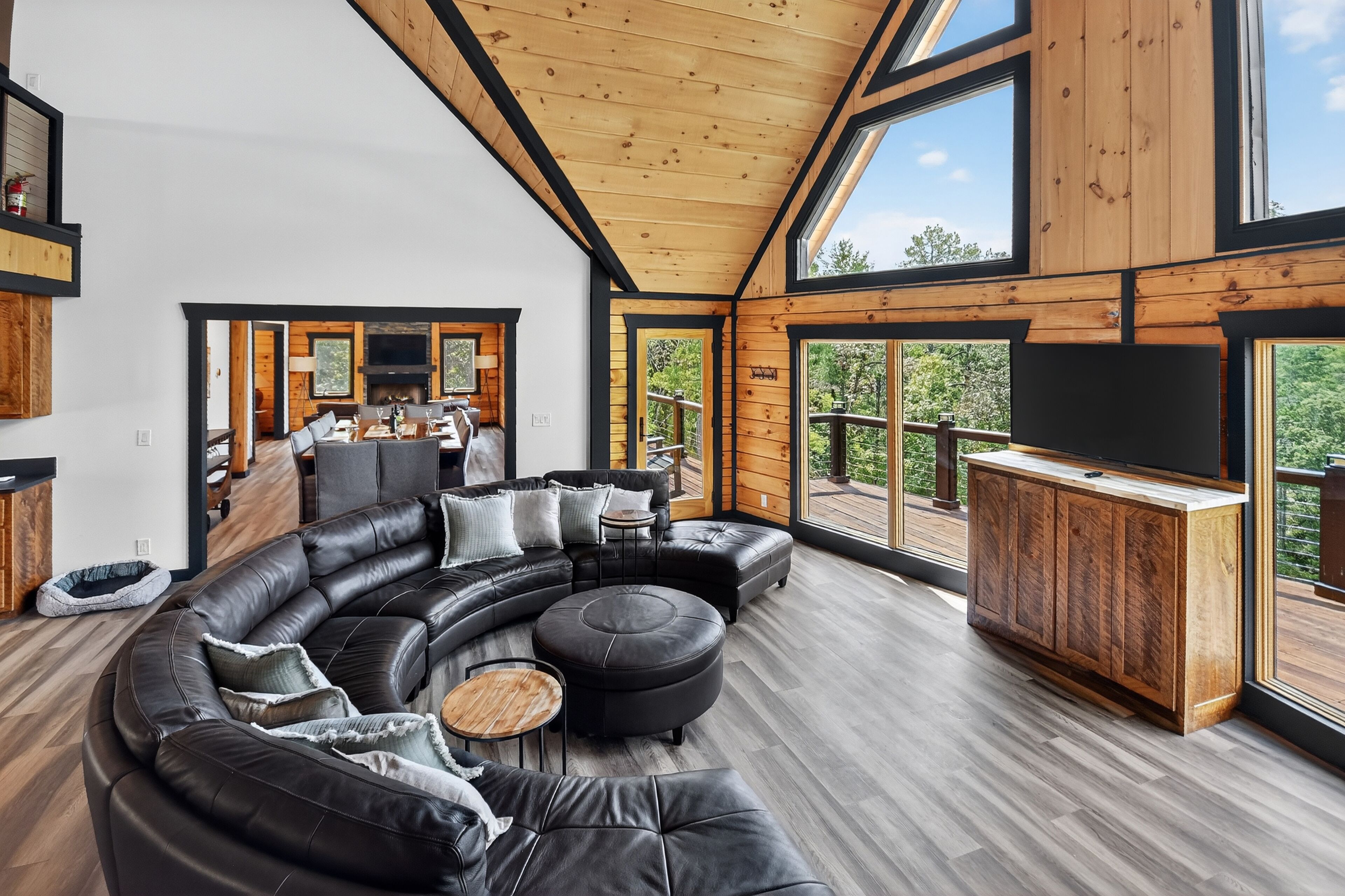 智能电视、壁炉