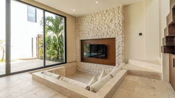 別墅, 1 間臥室, 私人泳池 | 客廳 | 智能電視