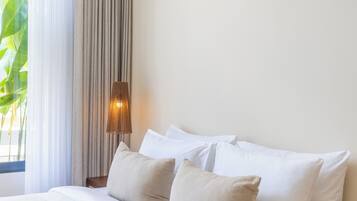 Villa, 2 chambres, piscine privée | Wi-Fi gratuit, draps fournis
